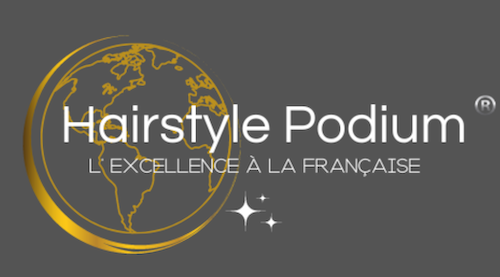 logo hairstyle podium